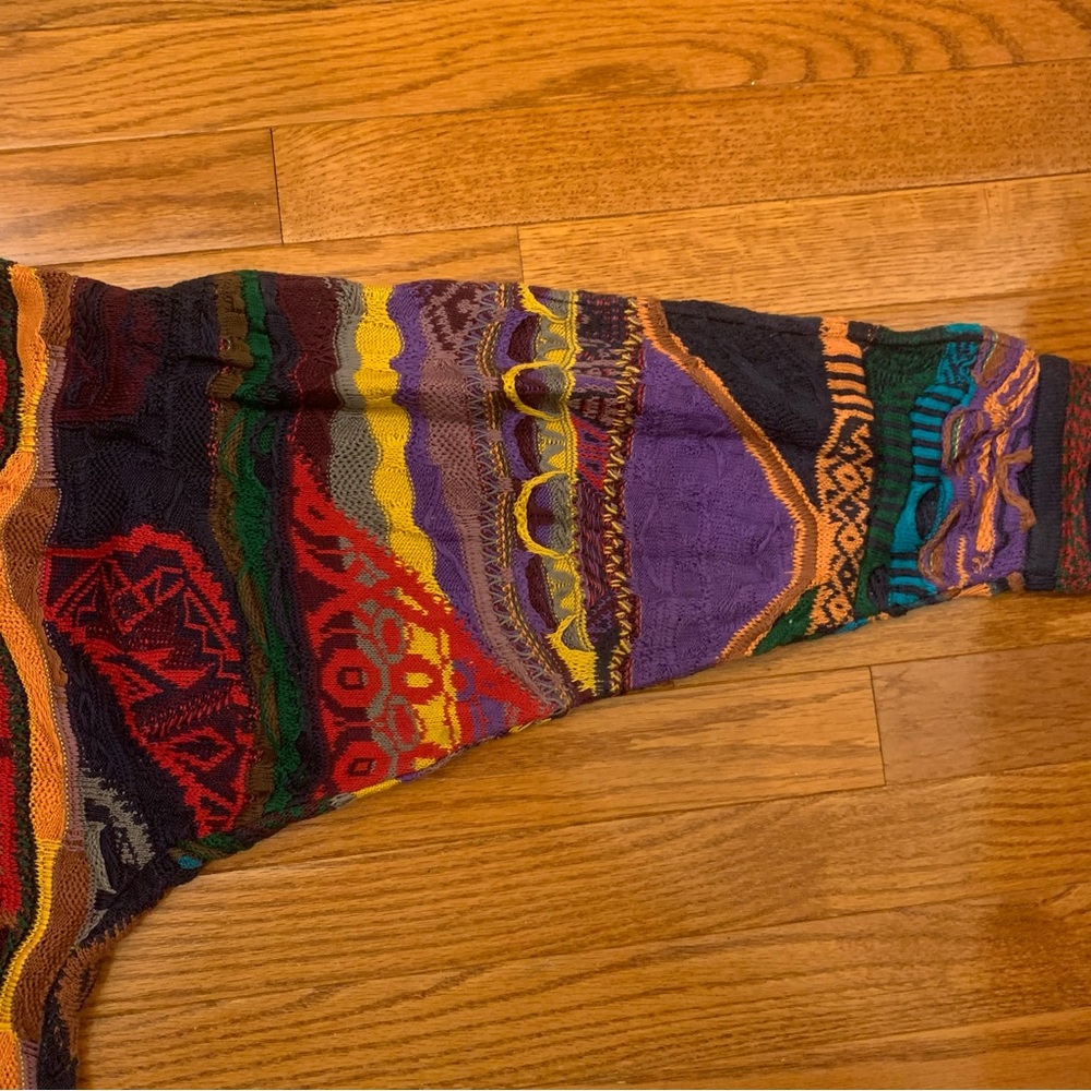 Vintage COOGI Authentic 90’s multi coloured sweater - mens large - Picture 5 of 7